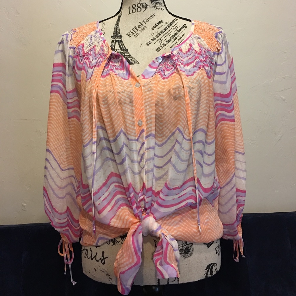 Marianna Blouse New with tag. Approx $150 Now $25.
